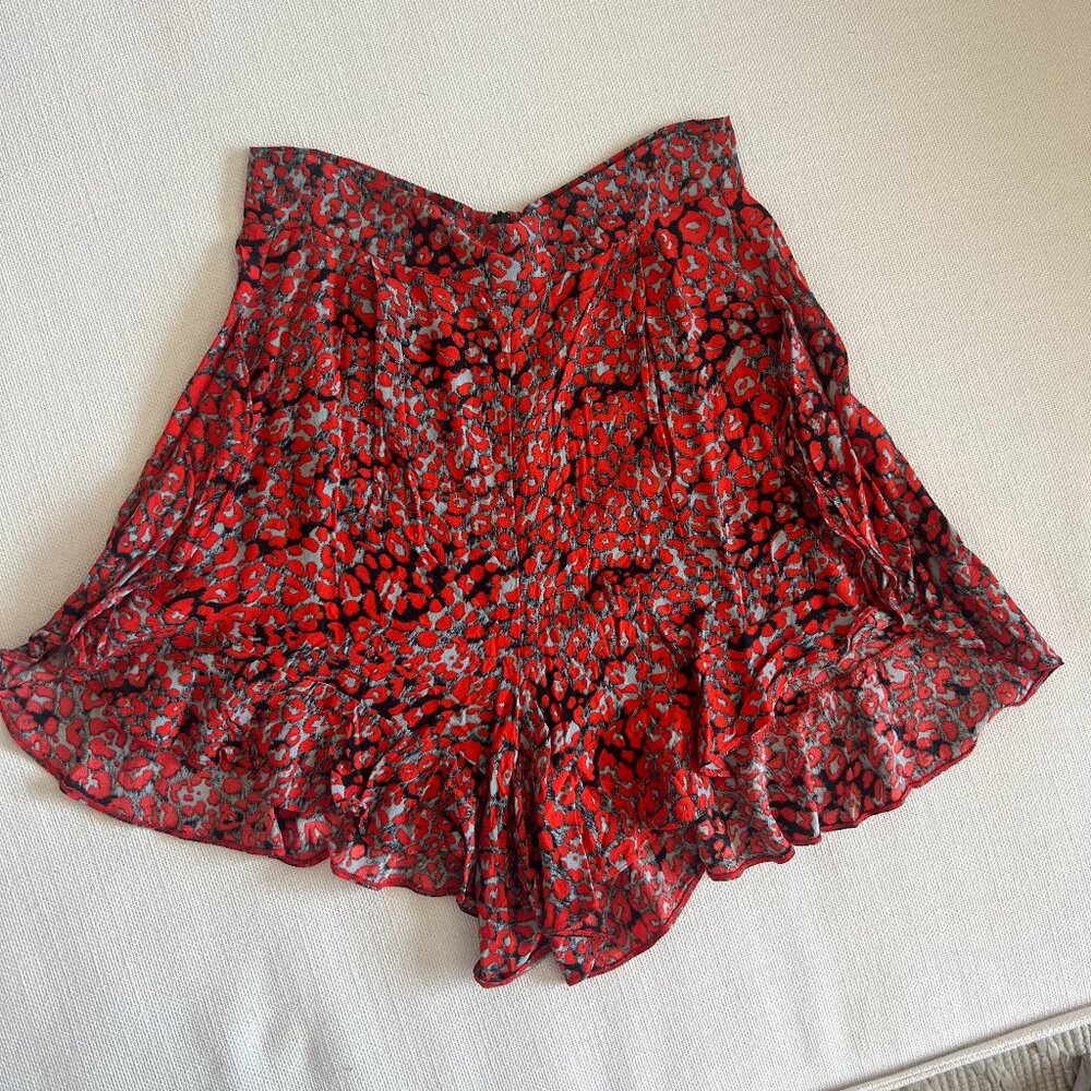 Maje Printed Shorts - Size 34